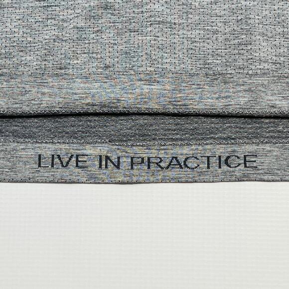Lululemon Shirt Mens XL Gray Long Sleeve Seamless Live In Practice Lightweight - Picture 5 of 12